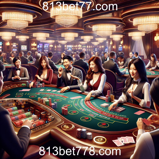A Experiência Inigualável dos Jogos 'Ao Vivo' no 813bet77.com